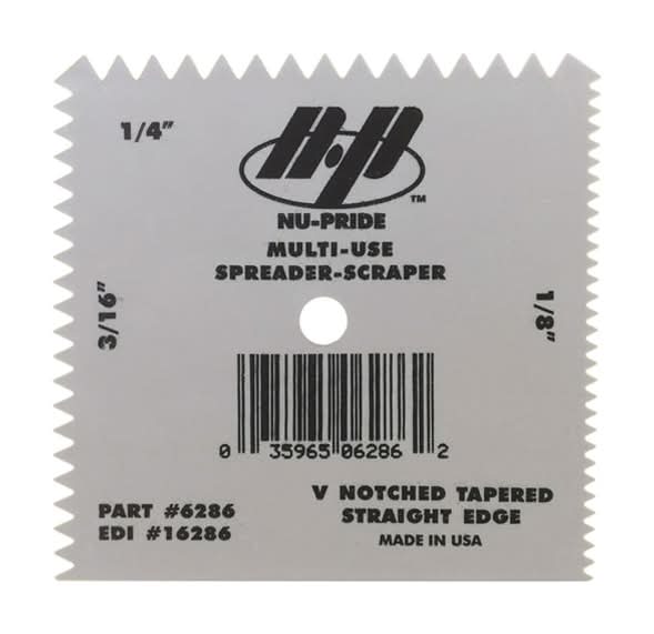 Marshalltown Qlt 4 In. W Plastic Spreader Scraper