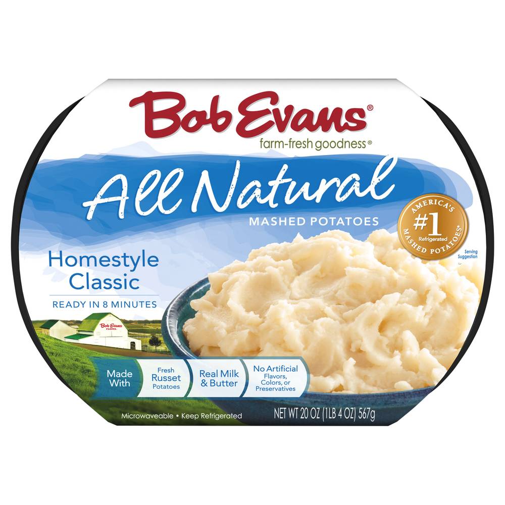 Bob Evans All Natural Homestyle Classic Mashed Potatoes (1.25 lbs)