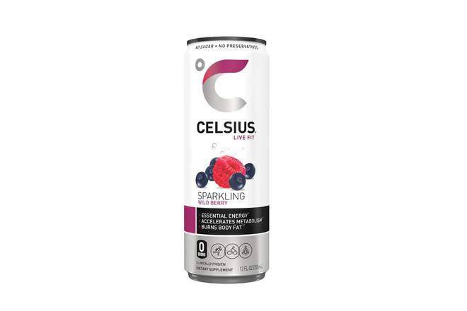 Celsius Sparkling Wild Berry (12 oz)