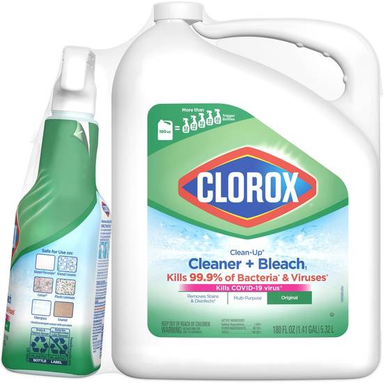Clorox Clean-Up Cleaner & Bleach Combo pack (212 fl oz)