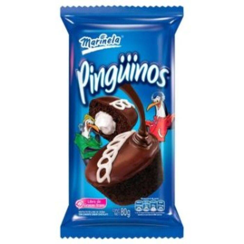 Marinela pingüinos (bolsa 80 g)