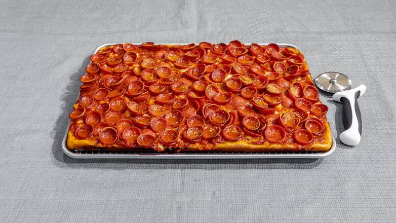 Spicy Pepperoni Pizza