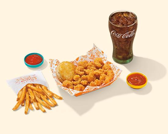 1/4 Popcorn Shrimp Combo