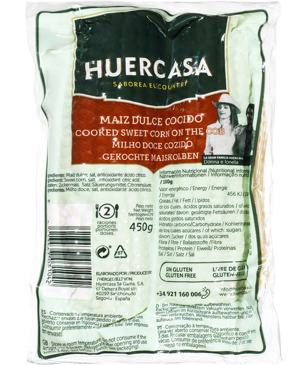 Milho Doce Cozido (emb. 450 gr)