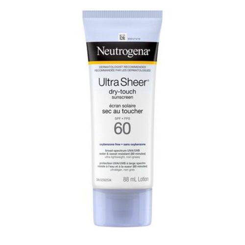 Neutrogena écran solaire sec au toucher ultra sheer, fps 60 (88ml) - ultra sheer dry touch sunscreen spf 60 (88 ml)