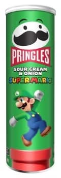 Aperitivo de patata Cream & Onion Pringles 185 g.
