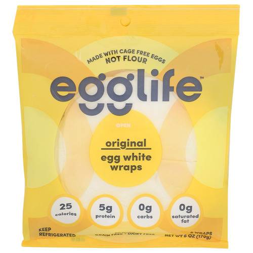 Egglife Original Egg White Wraps