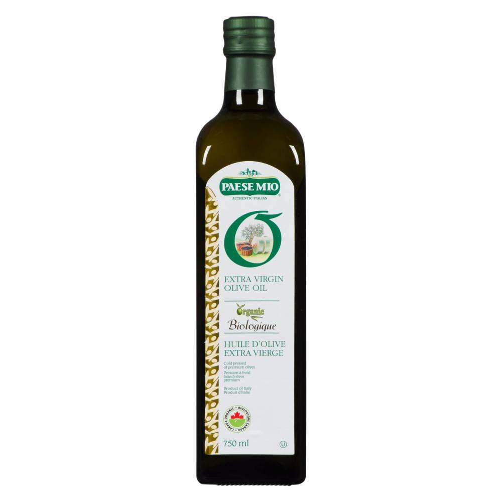 Paese Mio Organic Extra Virgin Olive Oil (750 ml)