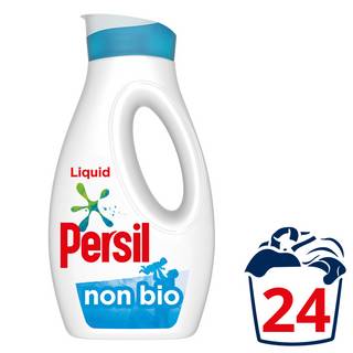 Persil Non Bio Laundry Washing Liquid Detergent 24 Wash 648 ml