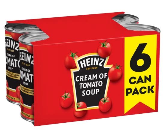 Heinz Cream Of Tomato Soup (6 pack)