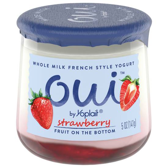 Oui By Yoplait French Style Strawberry Yogurt