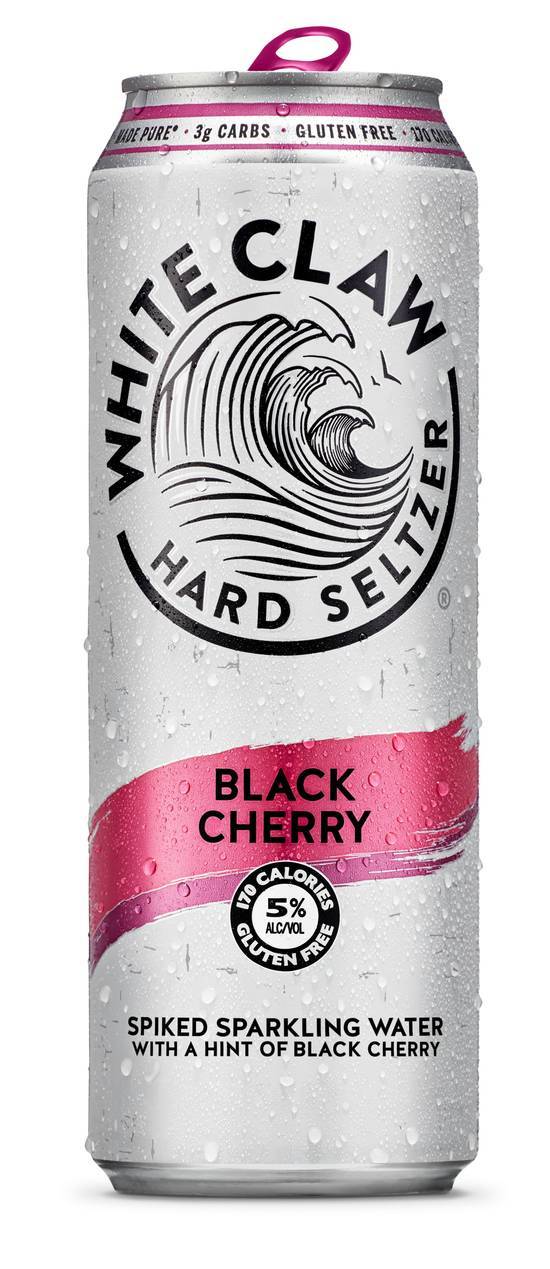 White Claw Black Cherry Hard Seltzer (19.2 fl oz)