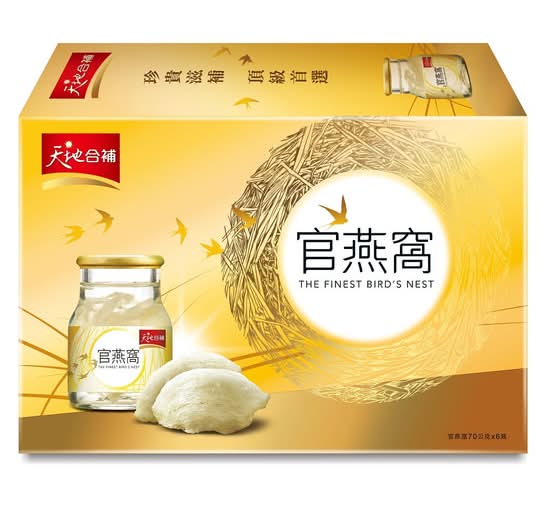 佳格 天地合補官燕窩70g×6瓶