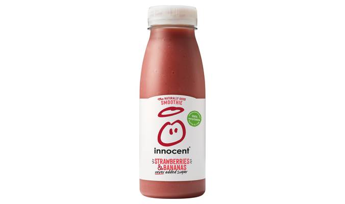 innocent Smoothie Strawberries & Bananas 250ml