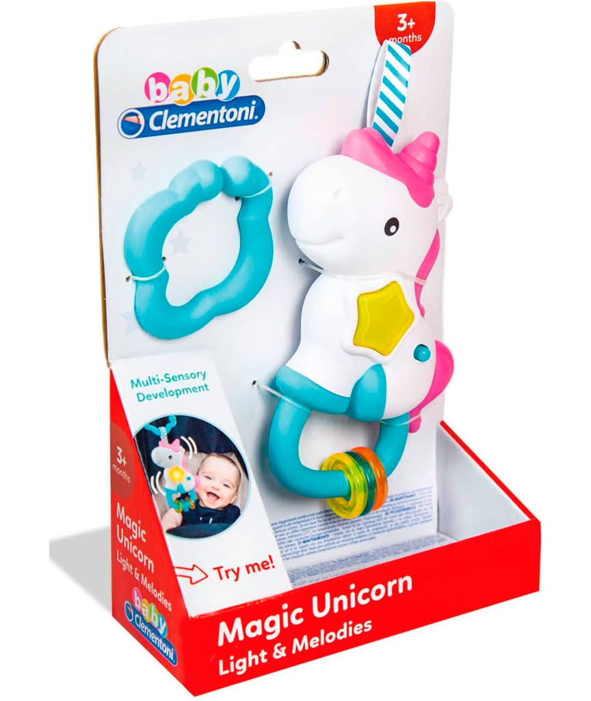 Baby Clementoni - Roca unicÃ³rnio