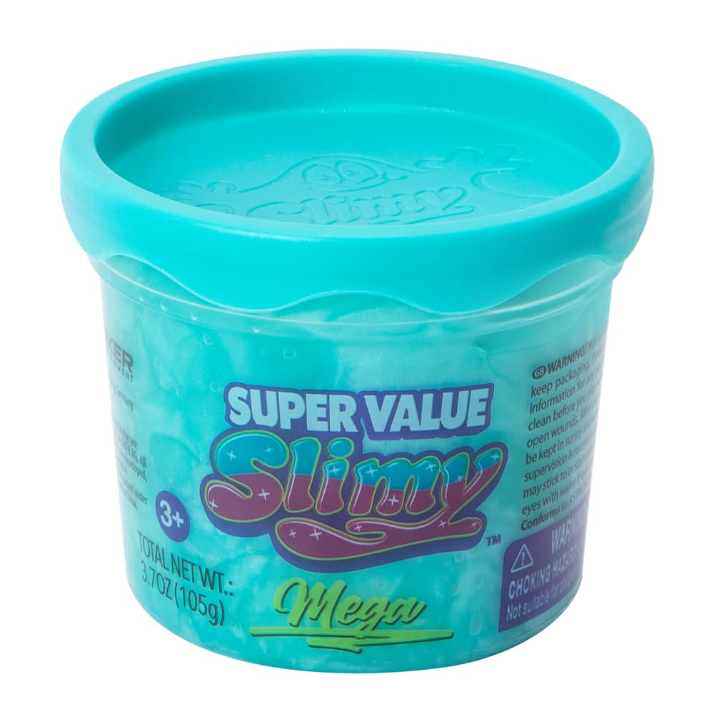 Super Value Slimy™ 4oz Teal Mega