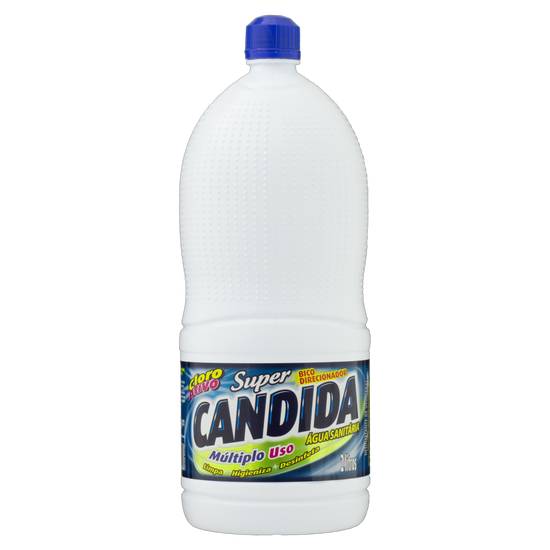 Super Candida · Água sanitária com cloro ativo (2 L)