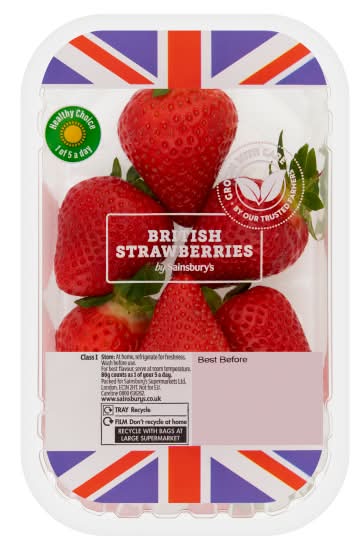 Sainsbury's British Strawberries (250g)