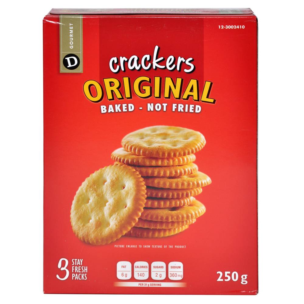 D Gourmet Crackers Original