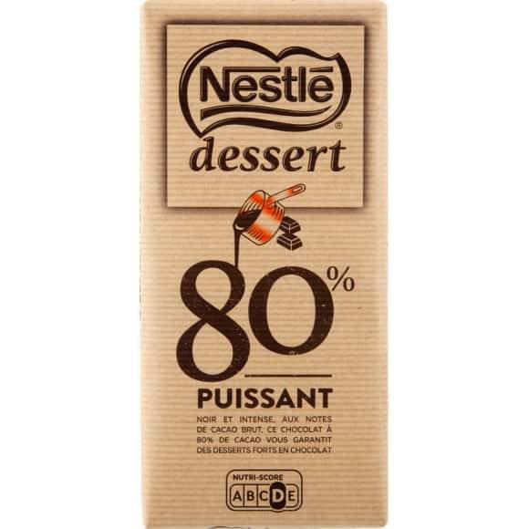 Nestlé - Chocolat noir à 80% de cacao (170g)