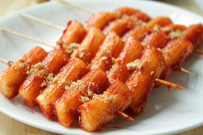 Spicy Skewered Rice Cake (2PCS)
