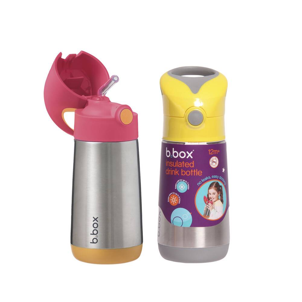B.box Assorted 350ml Insulated Drink Bottle