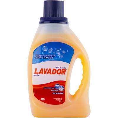 LAVADOR Jabon Liquido 1Lt