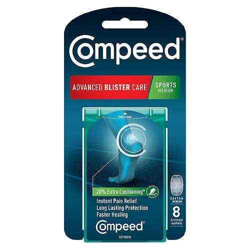 Compeed Advanced Blister Care Sports-Blister Prevention & Treatment Medium - 8.0 ea