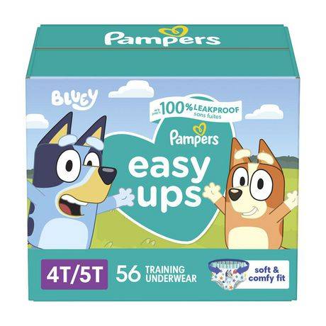 Pampers Boys Training Underwear Size 4-5 (56 ct)