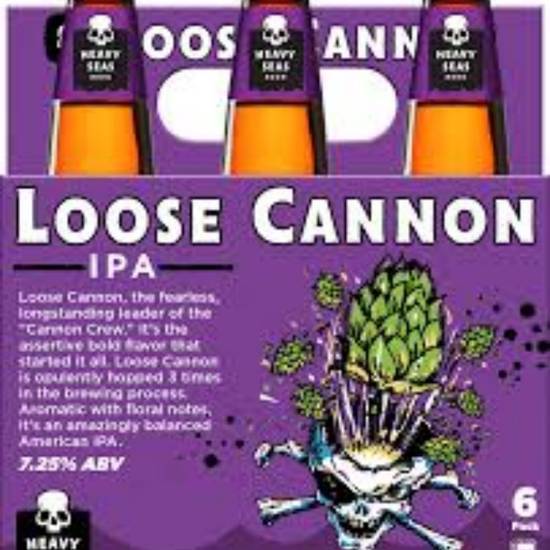 Loose Cannon IPA 6 packs (Sale Save $2)