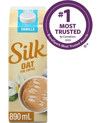 Silk crémier à café à l'avoine - oat coffee creamer (vanille)