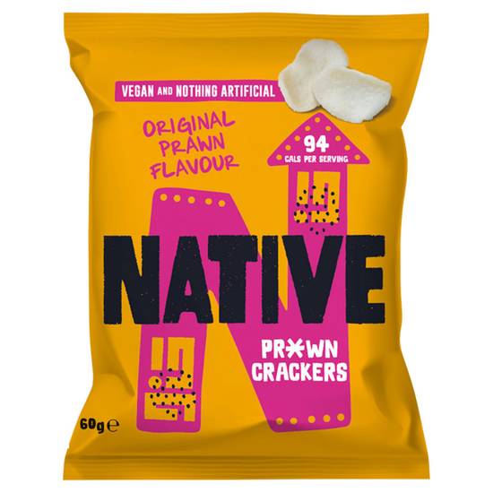 Native Prawn Crackers Original Prawn Flavour 60g