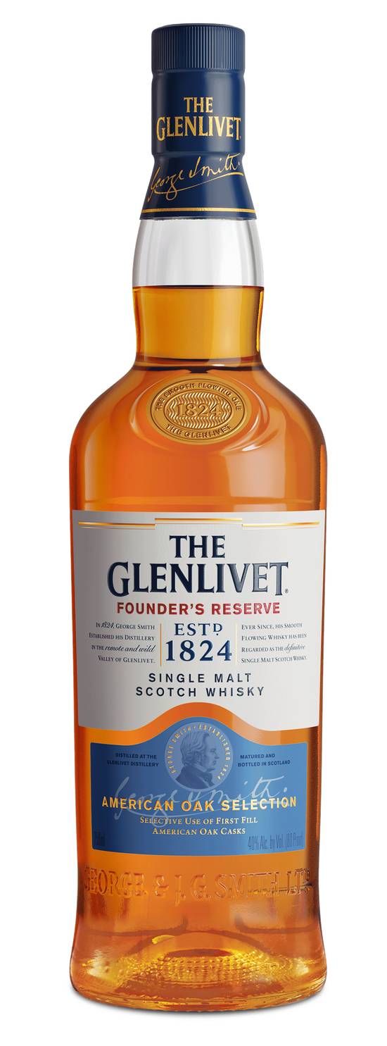 The Glenlivet Single Malt Scotch Whisky (750 ml)
