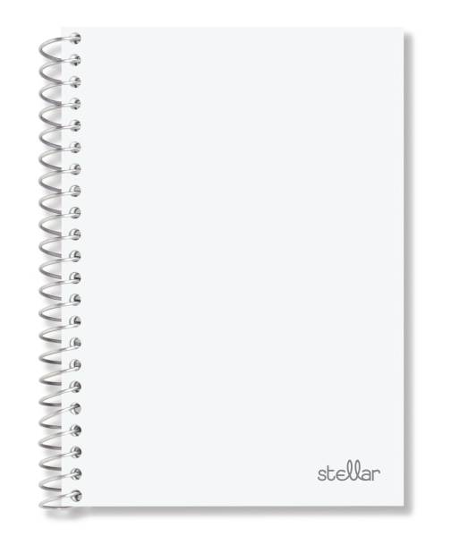 Office Depot Brand Stellar Notebook, 4 1/2 x 7 in, White (100 ct)