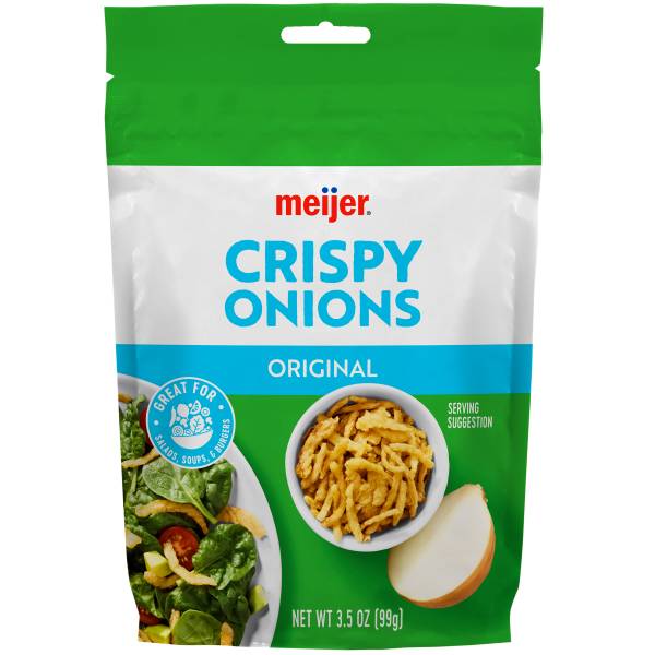 Meijer Slightly Salted Crispy Onions (3.5 oz)