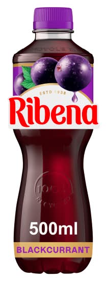 Ribena Blackcurrant, Juice Drink (500ml)