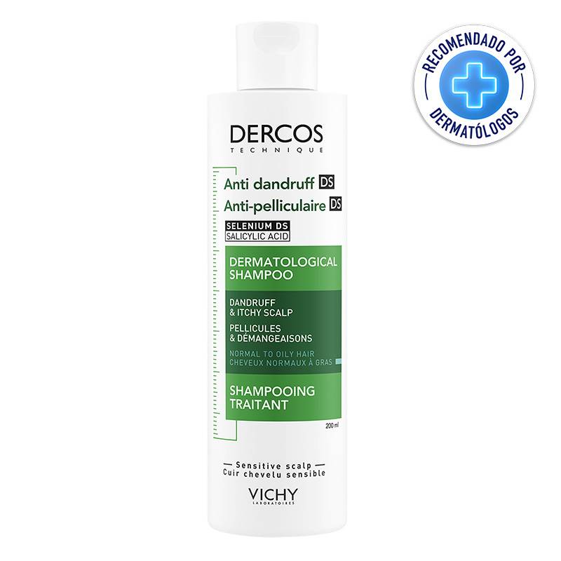 Vichy shampoo dercos anticaspa (botella 200 ml)