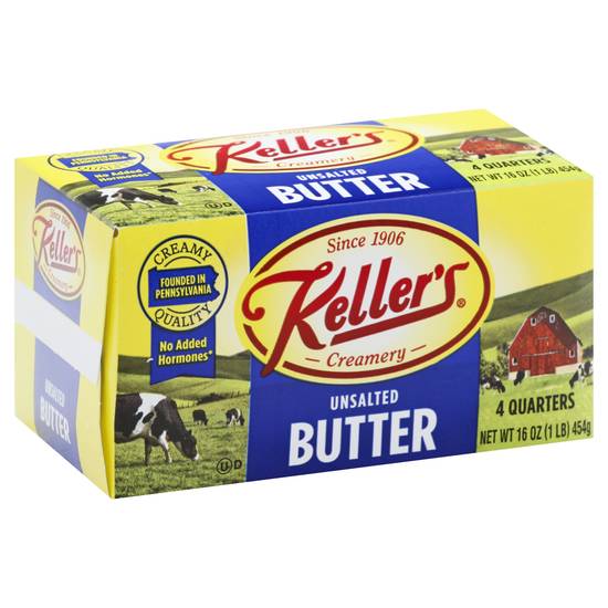 Kellers Creamy Unsalted Butter