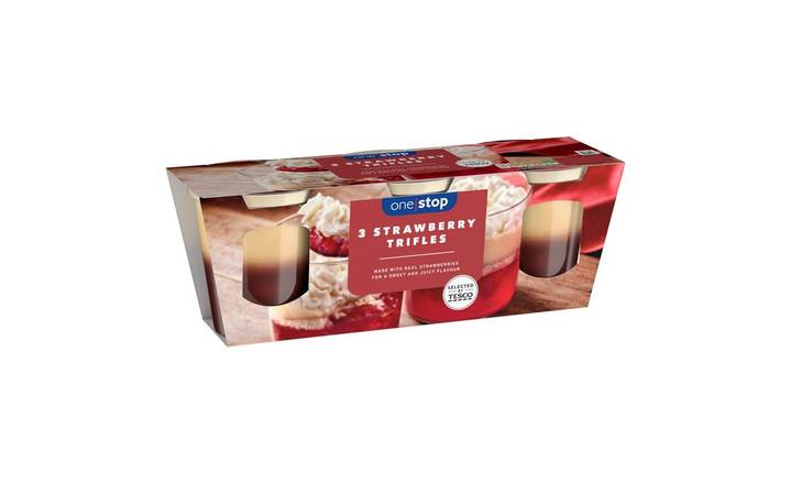 One Stop Strawberry Trifles 3's (398526)