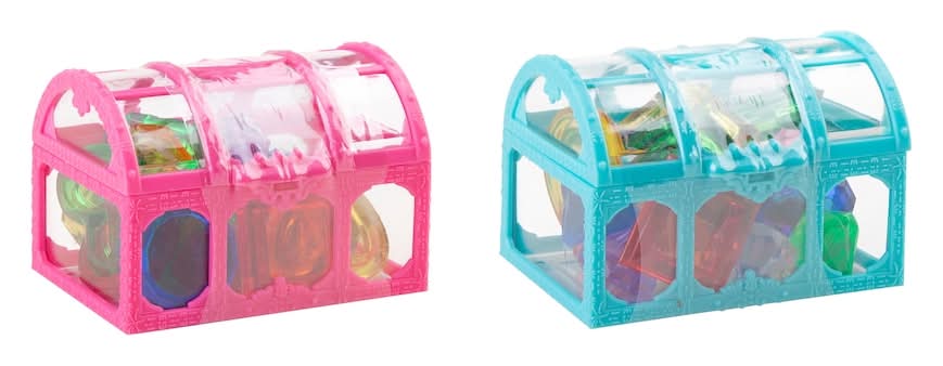 Outdoor Fun Sand n Swim Diving Toy Gem Set, 17-pc Pack.