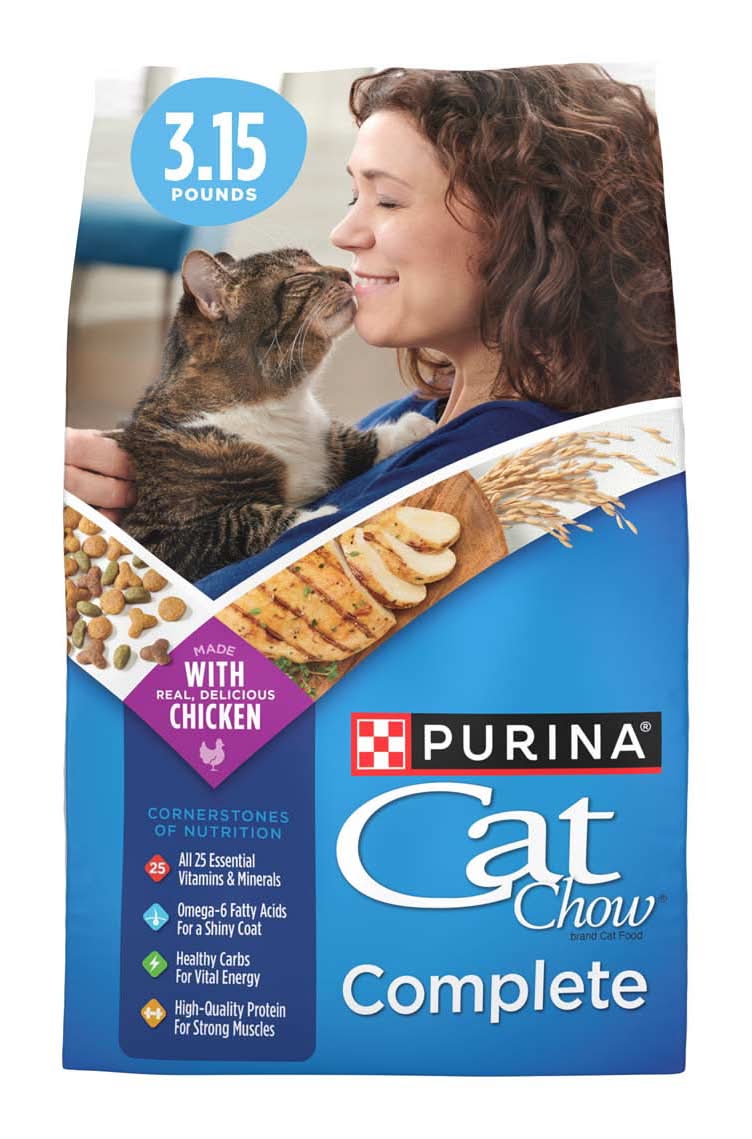 Purina Purina Cat Chow Complete With Real Chicken Dry Cat Food 3.15 Lbs