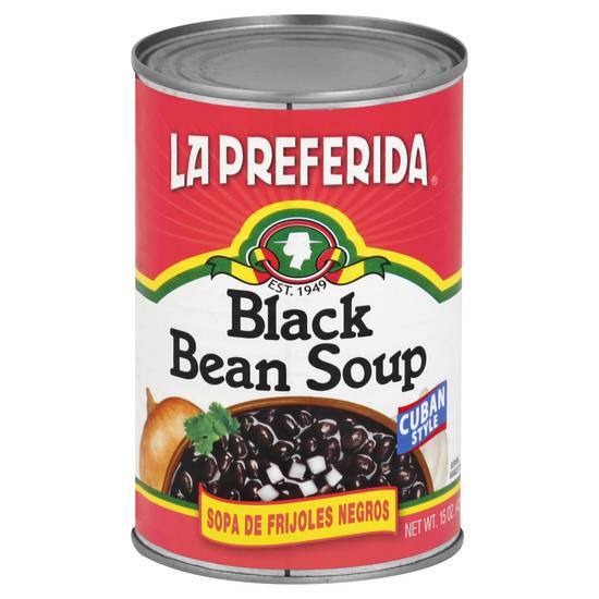 La Preferida Black Bean Soup (15 oz)