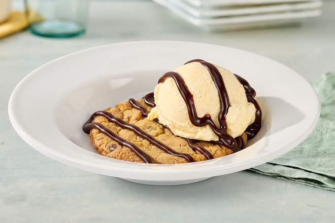 Warm Brownie Sundae