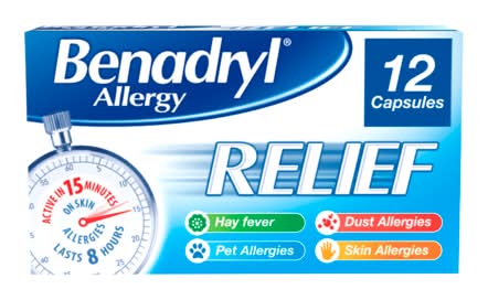 Benadryl Allergy Relief Capsules
