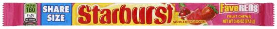 Starburst Fav Reds Share Size 3.45oz