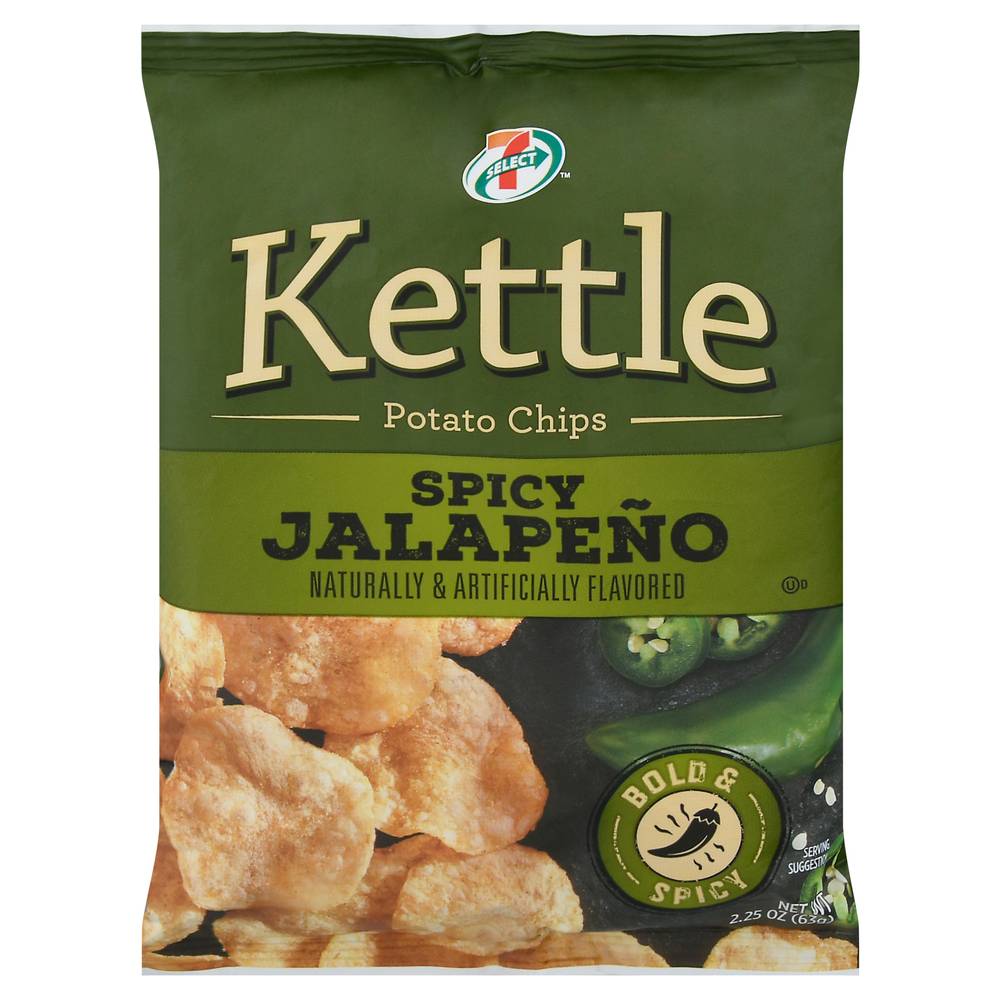 7-Select Kettle Spicy Jalapeno Potato Chips (2.25 oz)