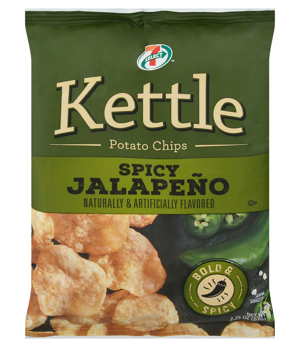 7-Select Kettle Spicy Jalapeno Potato Chips (2.25 oz)