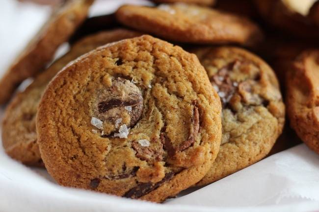 Fresh Baked Chocolate Chip Cookie