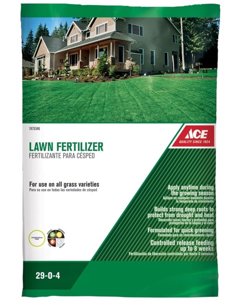 ACE All-Purpose Lawn Fertilizer For All Grasses 5000 Sq Ft