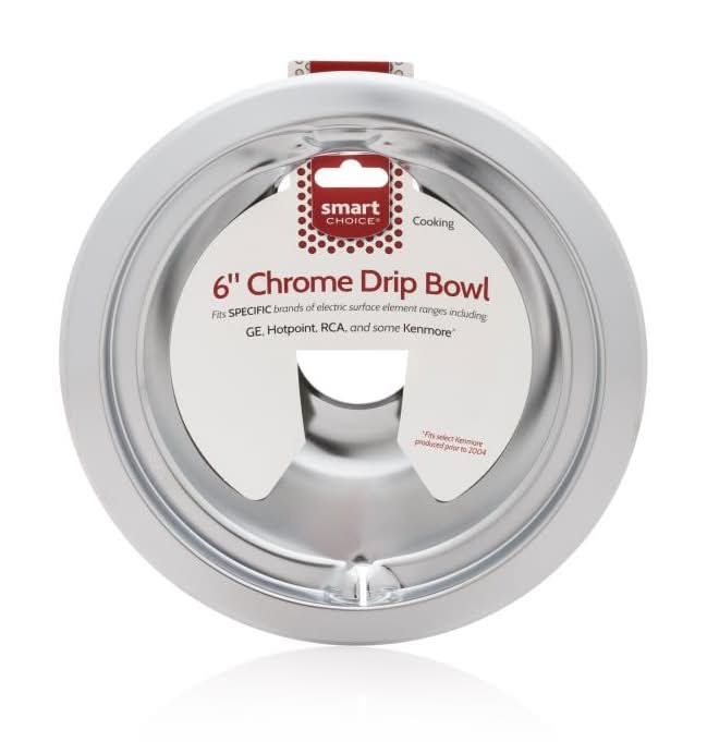 Smart Choice Universal Electric range Drip pan ( Chrome )